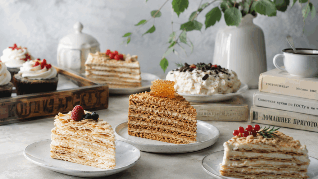 Почему советские десерты снова в моде: медовик, Наполеон и другие вкусы детства
